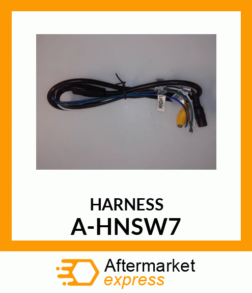 Harness Kit - HARNESS, 7" WIRELESS MON. A-HNSW7