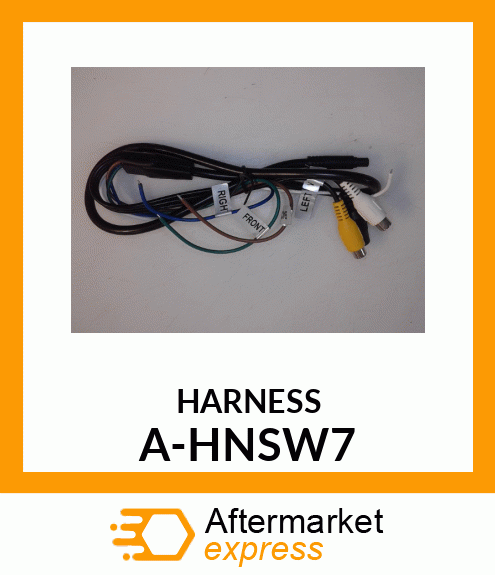 Harness Kit - HARNESS, 7" WIRELESS MON. A-HNSW7