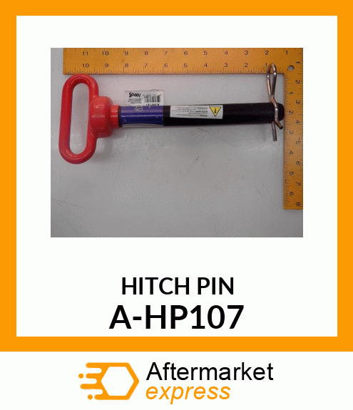 Pin Fastener - HITCH PIN, 1" X 7-1/2" A-HP107