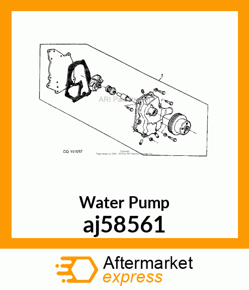 Water Pump aj58561