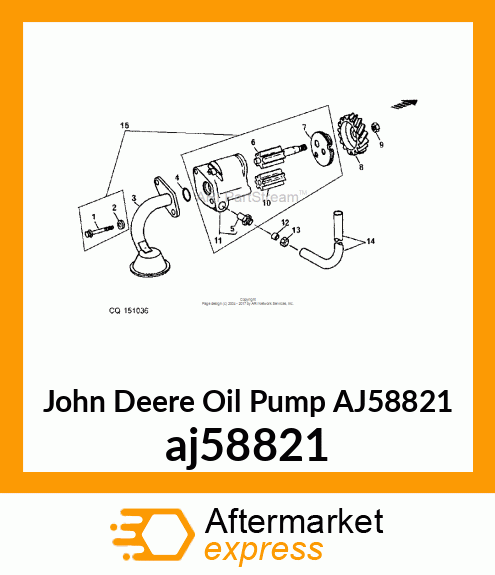Oil Pump aj58821
