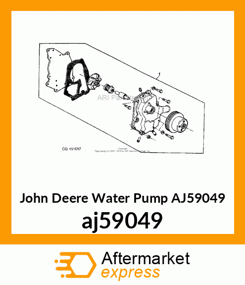 Water Pump aj59049