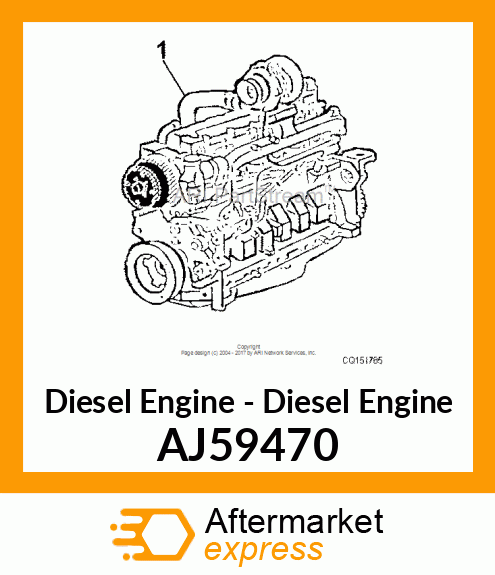 Diesel Engine - Diesel Engine AJ59470