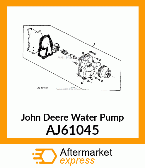 Water Pump AJ61045