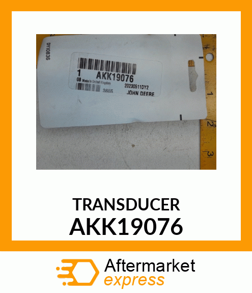 Transducer - TRANSDUCER, PRESSURE 0-10000 PSI AKK19076