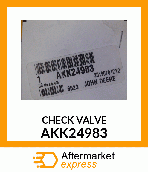 VALVE AKK24983