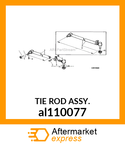 BALL JOINT W/ TUBE al110077