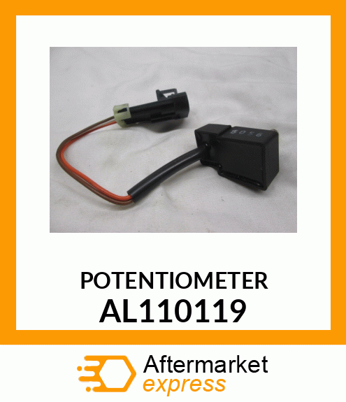 POTENTIOMETER WITH DETENT AL110119