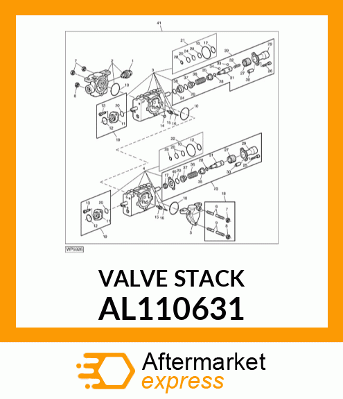 VALVE,CONTROL,ASSY.,2SECT.4POS.REG AL110631