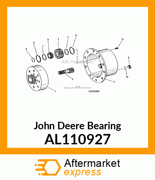 ROLLER BEARING AL110927