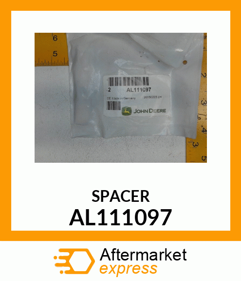 SPACER,HOOD ASSY. AL111097