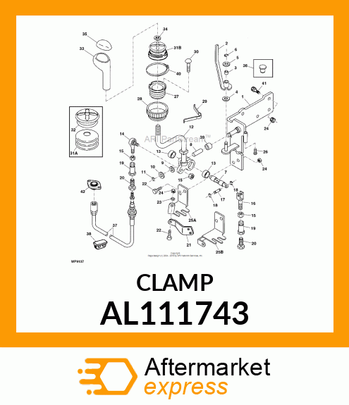 CLAMP, BOOT AL111743