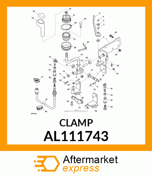 CLAMP, BOOT AL111743