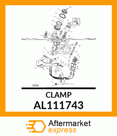 CLAMP, BOOT AL111743