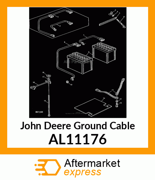 GROUND CABLE AL11176