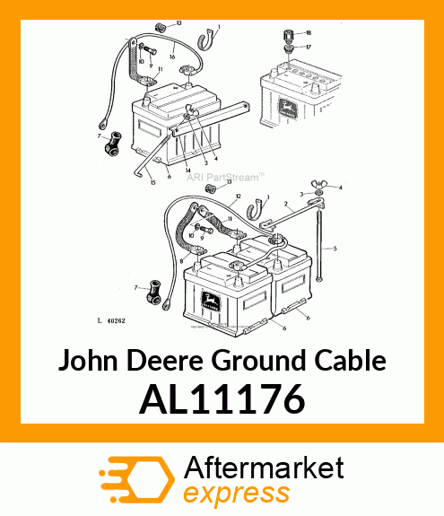 GROUND CABLE AL11176