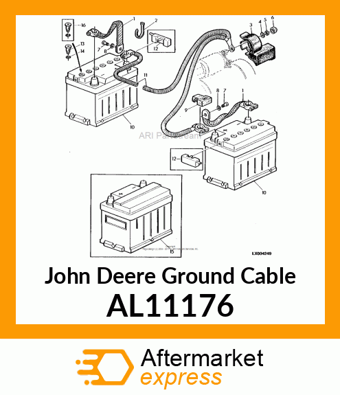 GROUND CABLE AL11176