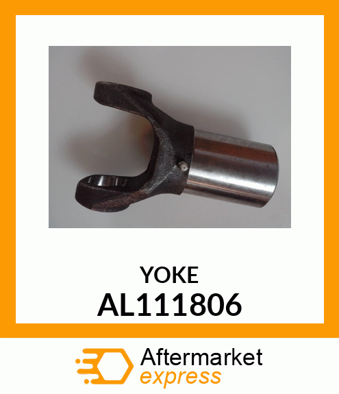 YOKE WITH HUB, 143MM AL111806