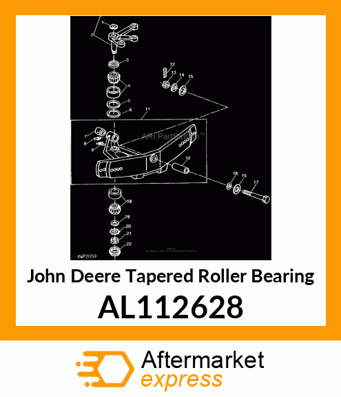 TAPER ROLLER BEARING AL112628