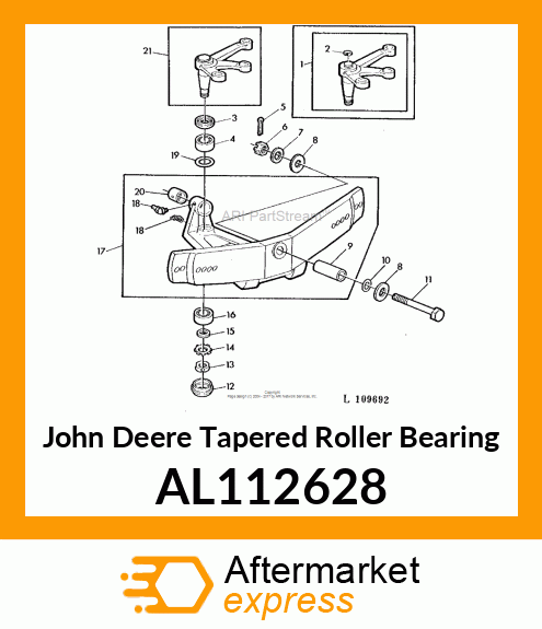 TAPER ROLLER BEARING AL112628