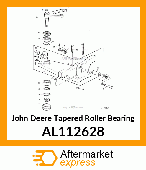 TAPER ROLLER BEARING AL112628