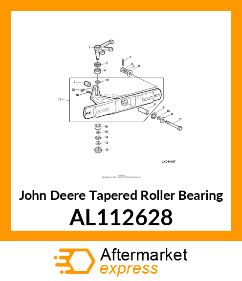 TAPER ROLLER BEARING AL112628