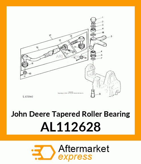 TAPER ROLLER BEARING AL112628