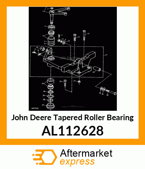 TAPER ROLLER BEARING AL112628