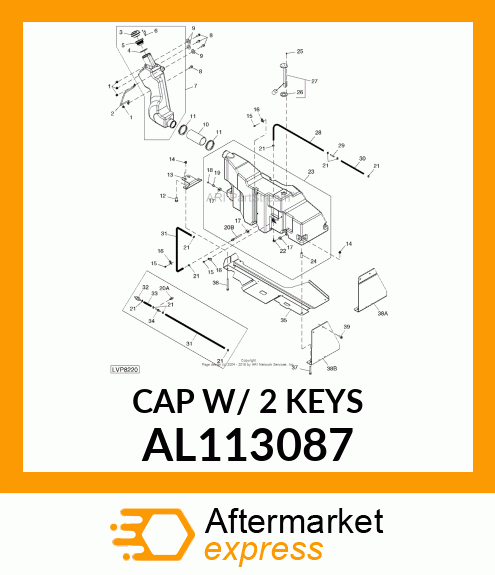 FILLER CAP AL113087