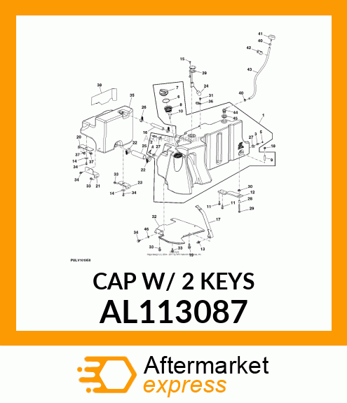 FILLER CAP AL113087