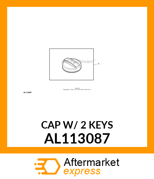 FILLER CAP AL113087