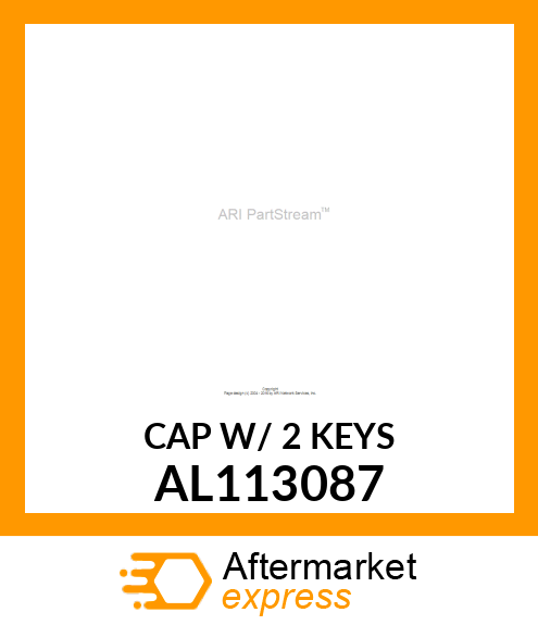 FILLER CAP AL113087