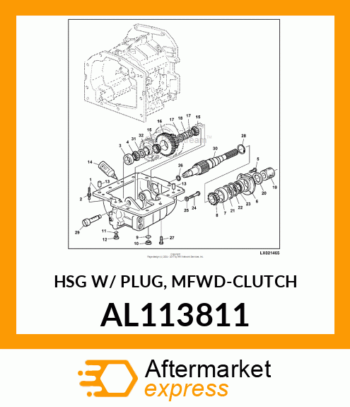 HSG W/ PLUG, MFWD AL113811