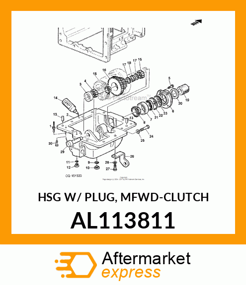 HSG W/ PLUG, MFWD AL113811