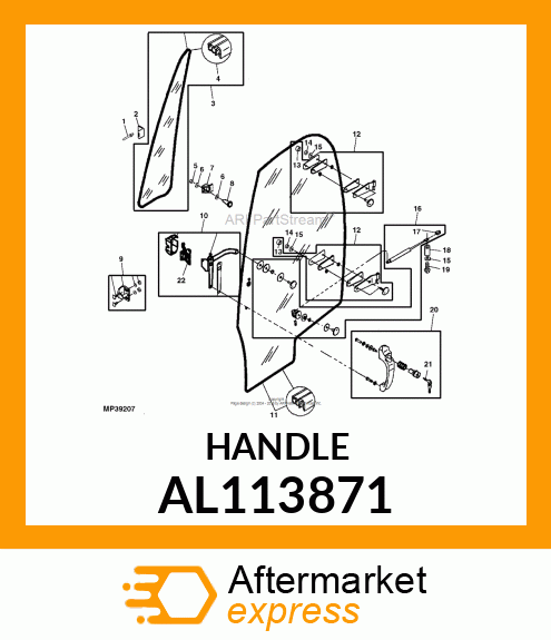 HANDLE AL113871