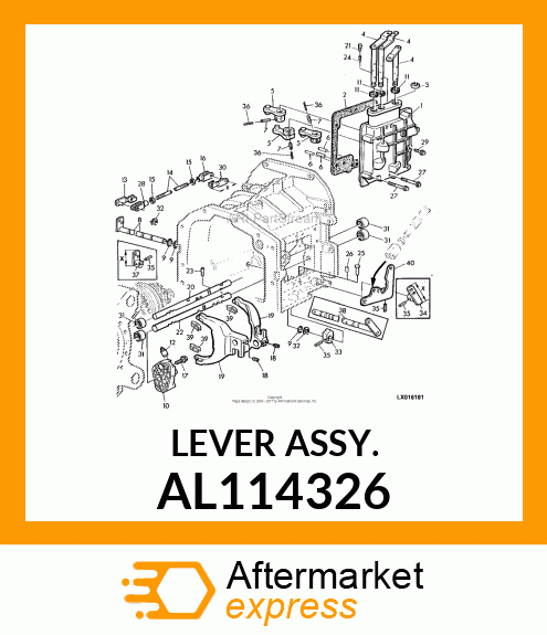 LEVER ASSY. AL114326