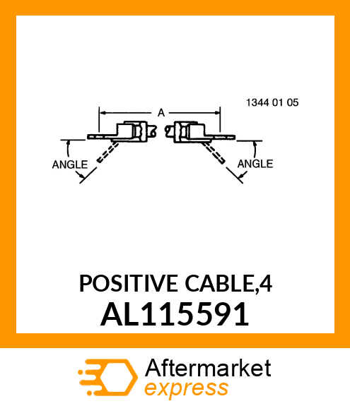 POSITIVE CABLE,4 AL115591