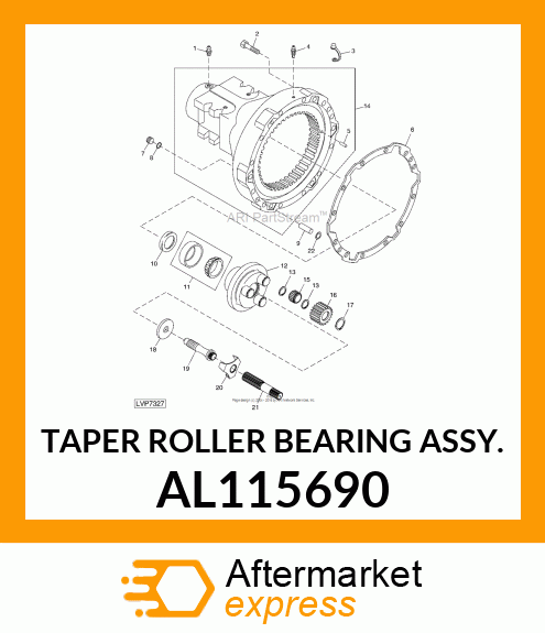 TAPER ROLLER BEARING ASSY. AL115690