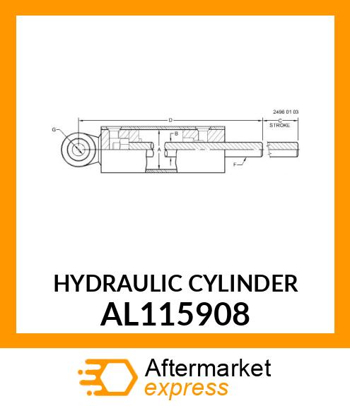 Hydraulic Cylinder AL115908