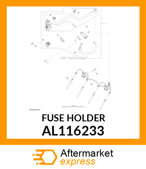 FUSE HOLDER AL116233