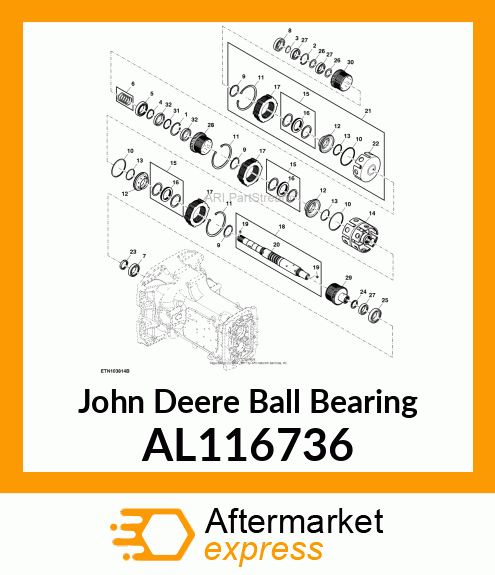 BALL BEARING (6011) AL116736