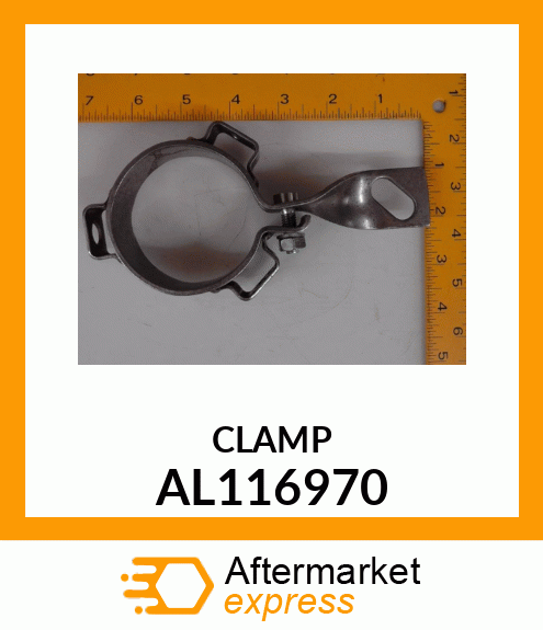 CLAMP UPPER, EXHAUST AL116970