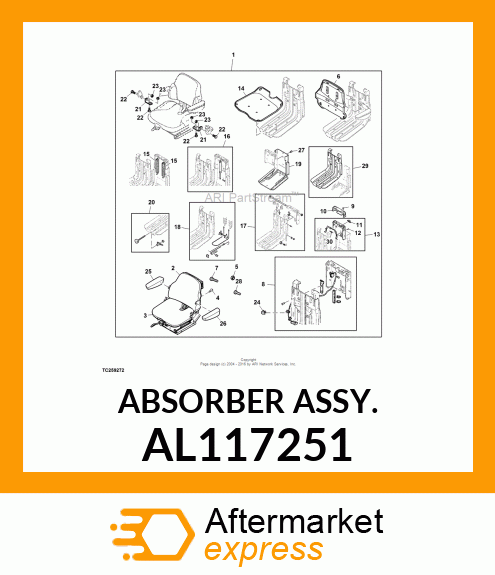 ABSORBER ASSY. AL117251