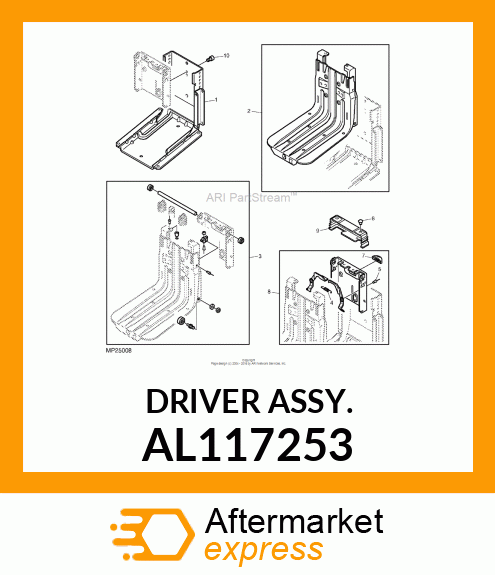 DRIVER ASSY. AL117253