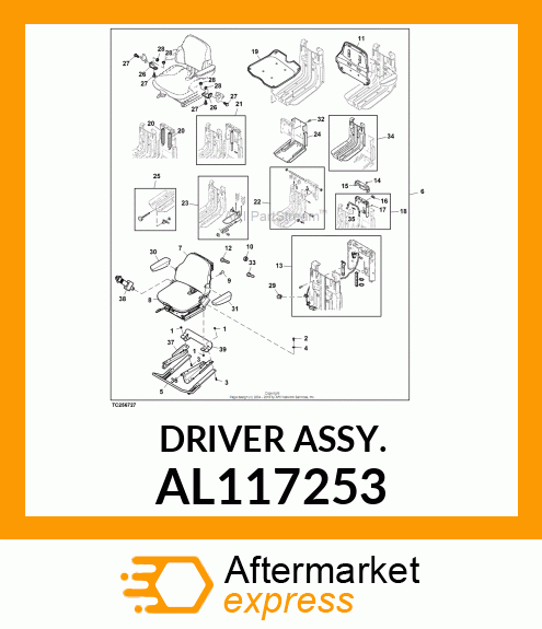 DRIVER ASSY. AL117253