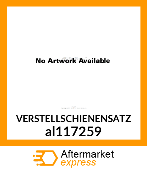 VERSTELLSCHIENENSATZ al117259