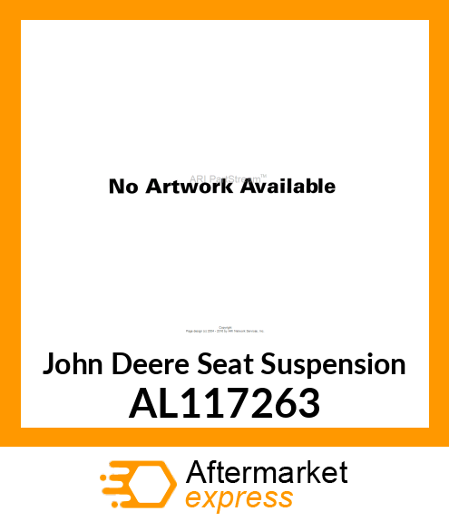 SEAT SUSPENSION AL117263