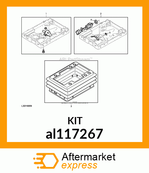 HEIGHT ADJUSTER ASSY. al117267