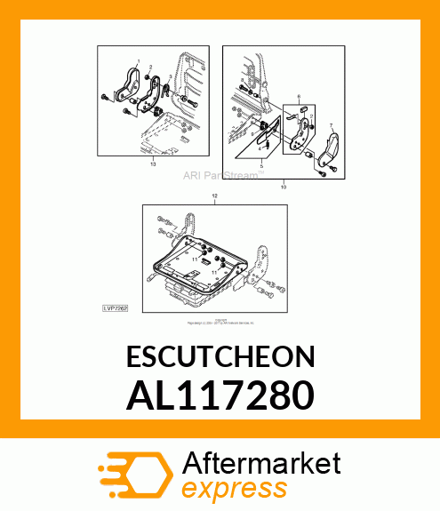 ESCUTCHEON AL117280