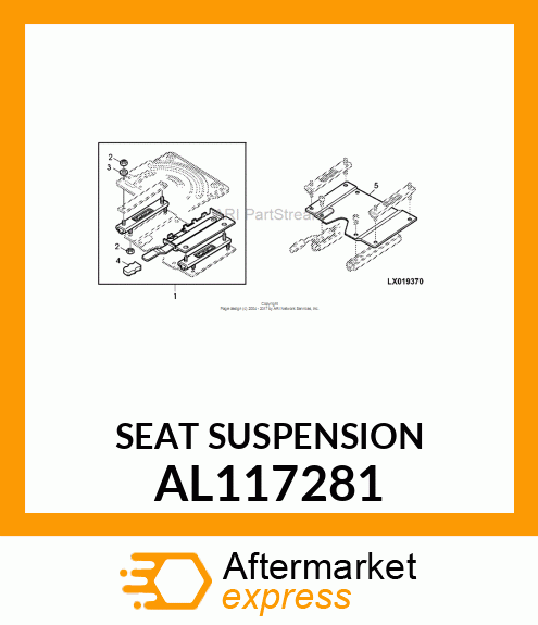 SEAT SUSPENSION AL117281